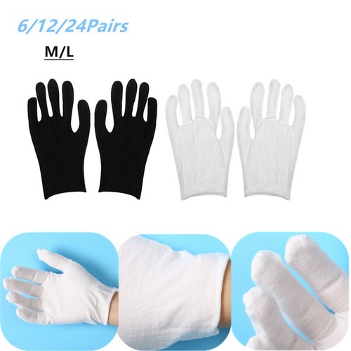 24pairs cotton thin protective - 24pairs,