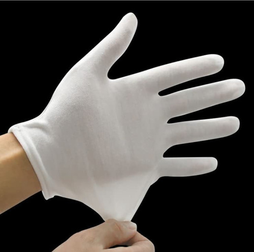 Pcs white gloves 12 pairs - gloves,,