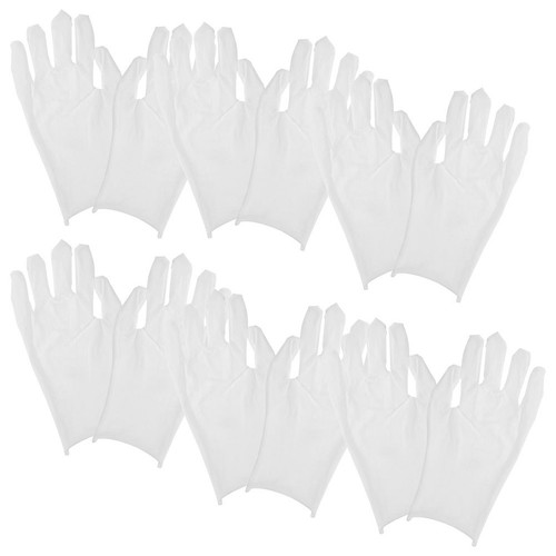 12pairs cotton gloves - cotton,
