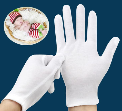 Pcs white gloves 12 pairs - pcs, gloves,