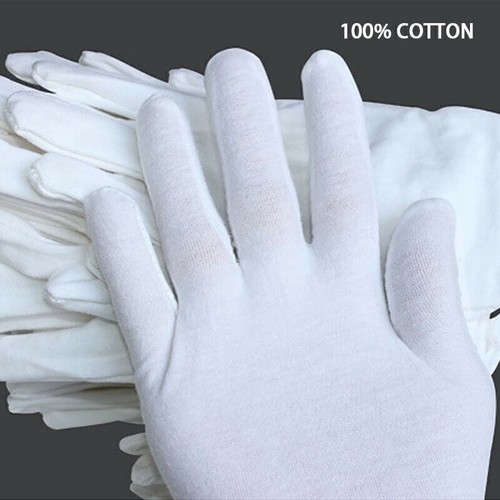 Pcs white gloves - gloves,, 12