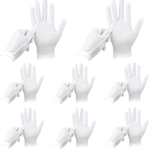 White gloves pcs pairs - 24,