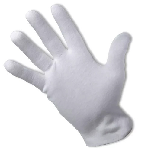 100 cotton white - cotton, gloves