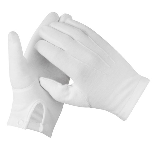 Pack white cotton gloves - 2,