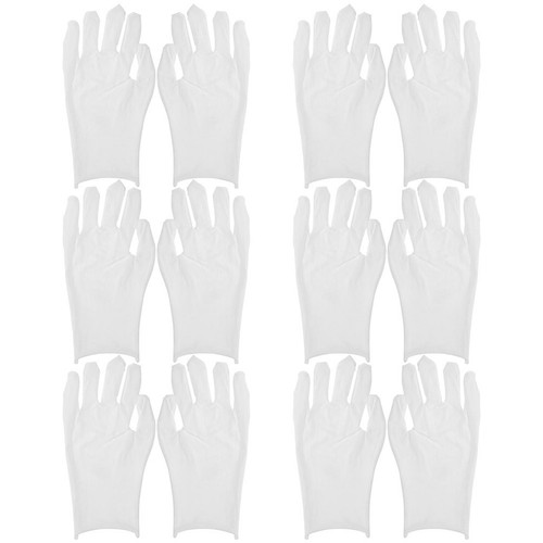 12pairs thin cotton gloves - 12pairs, for