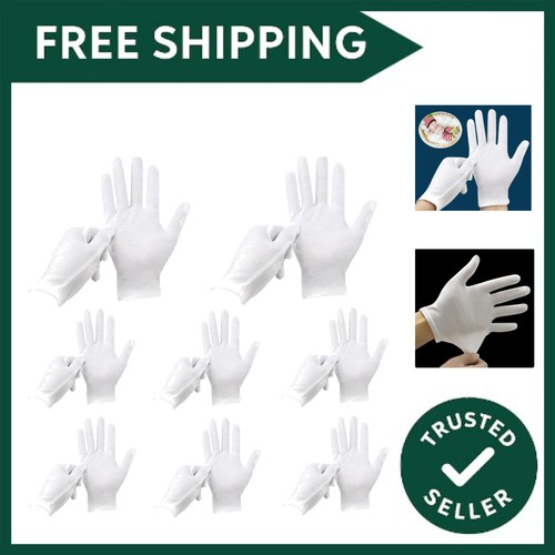 Pcs white gloves 12 - pcs,